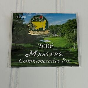 Masters 2006 Commemorative Pin - #6 Juniper